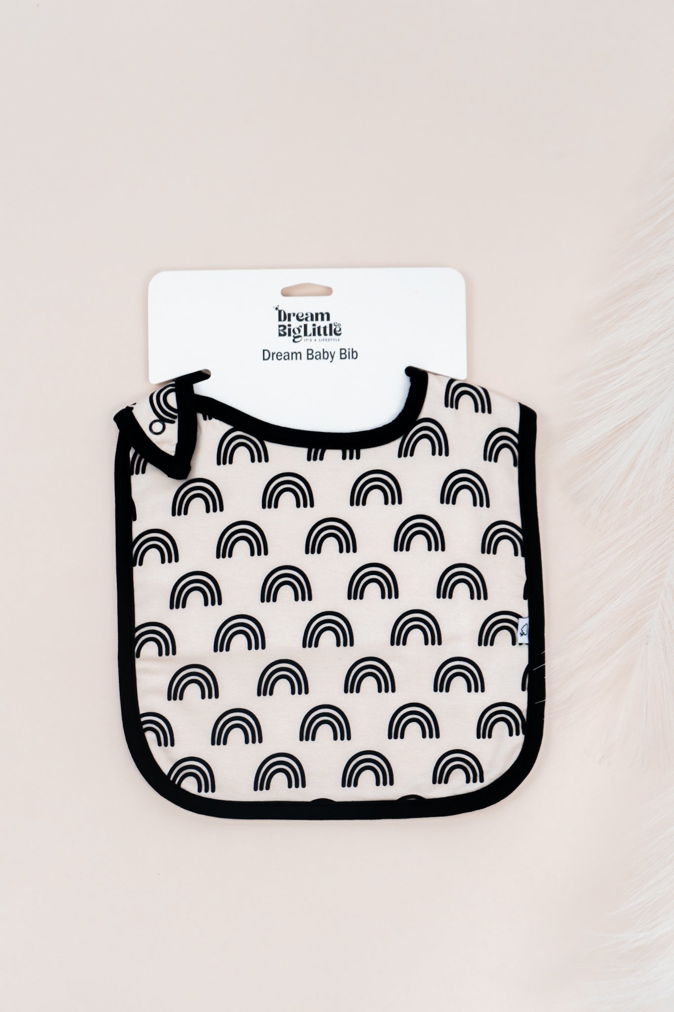 SIMPLE RAINBOW DREAM BABY BIB | Milk & Baby