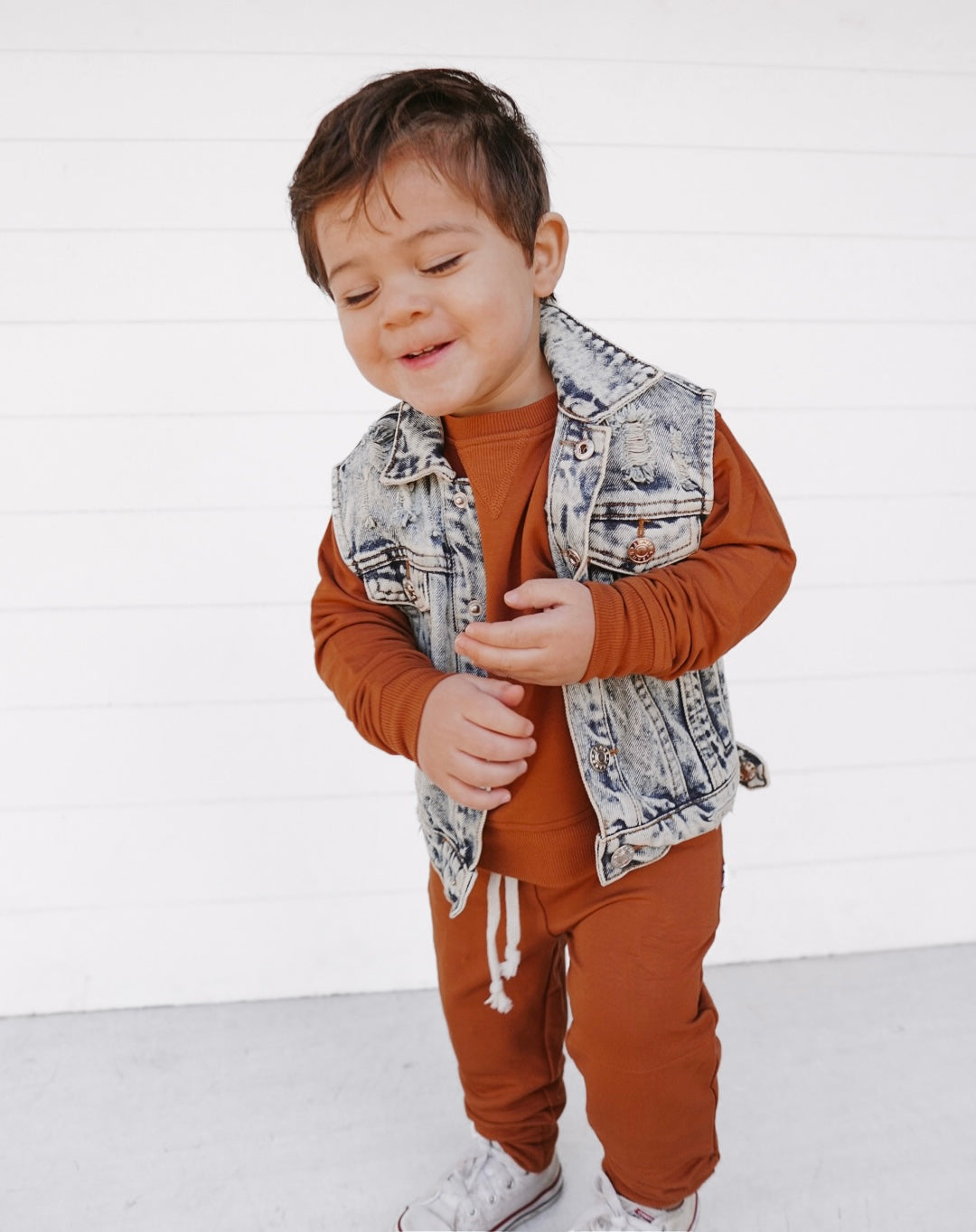 Copper Terry Dream Pullover | Milk & Baby