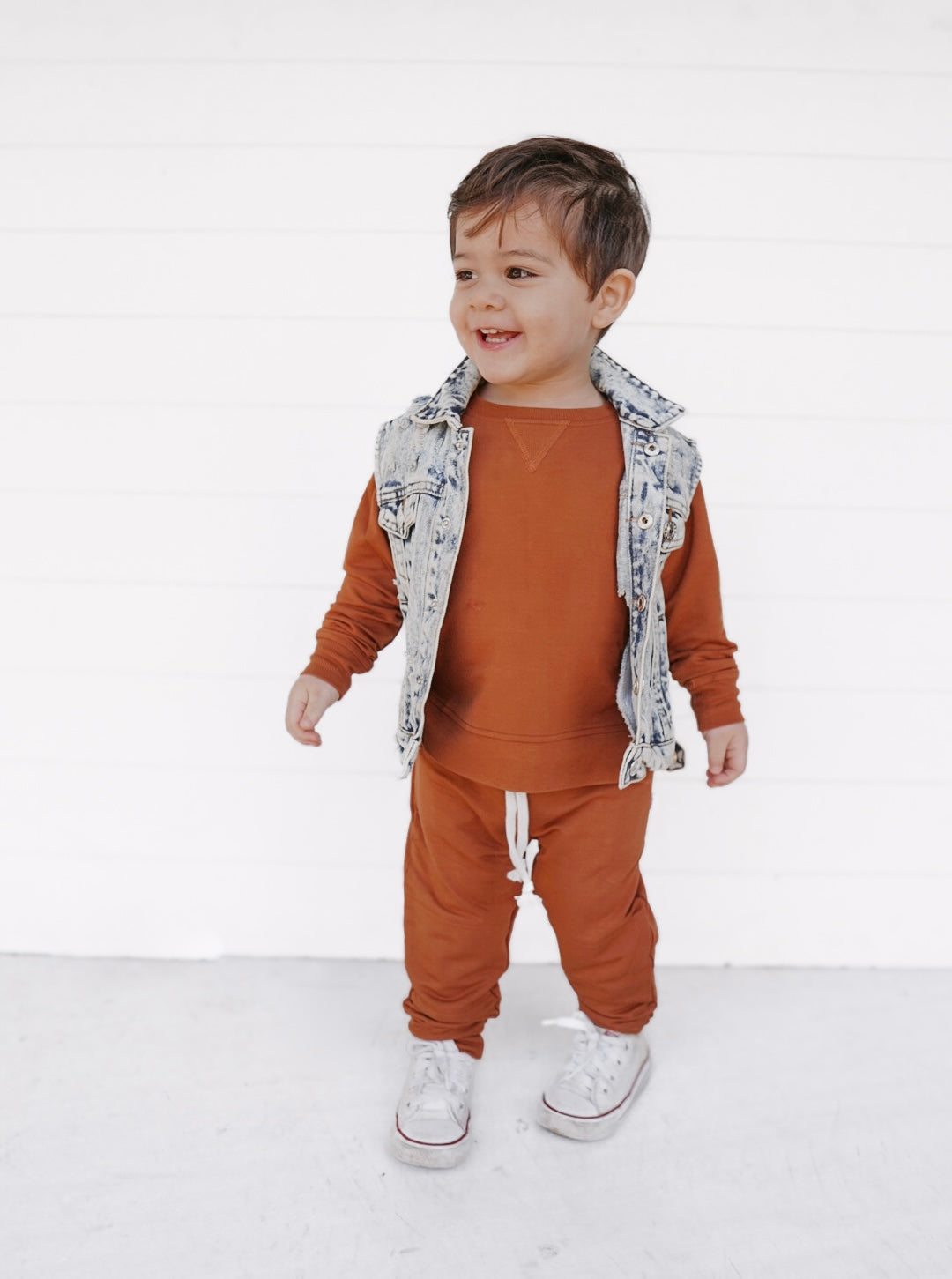 Copper Terry Dream Pullover | Milk & Baby