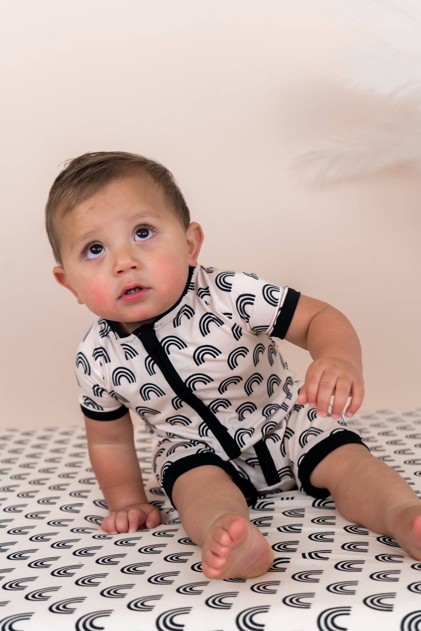SIMPLE RAINBOW DREAM SHORTIE | Milk & Baby