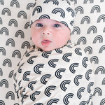 Simple Rainbow Dream Swaddle & Beanie | Milk & Baby
