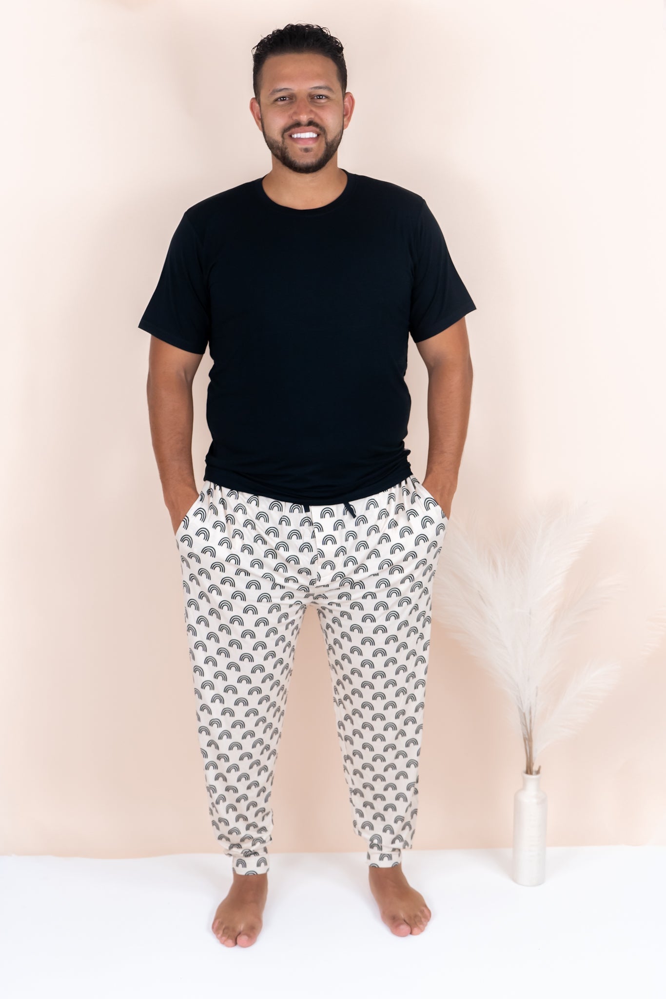 SIMPLE RAINBOW MEN'S DREAM JOGGER SET | Milk & Baby