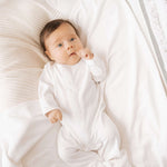 Stroller Society Premium Pima Cotton Footie | Milk & Baby