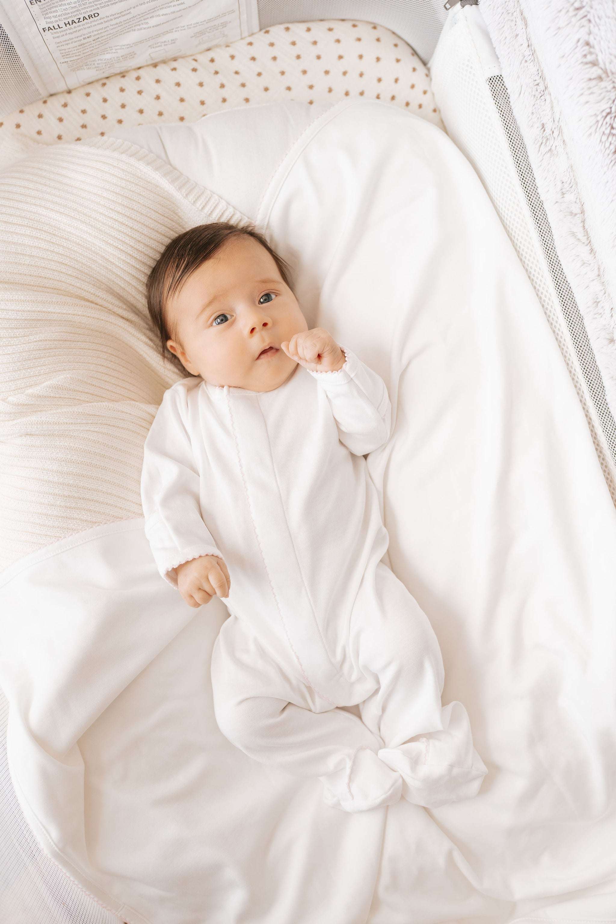 Stroller Society Premium Pima Cotton Footie | Milk & Baby
