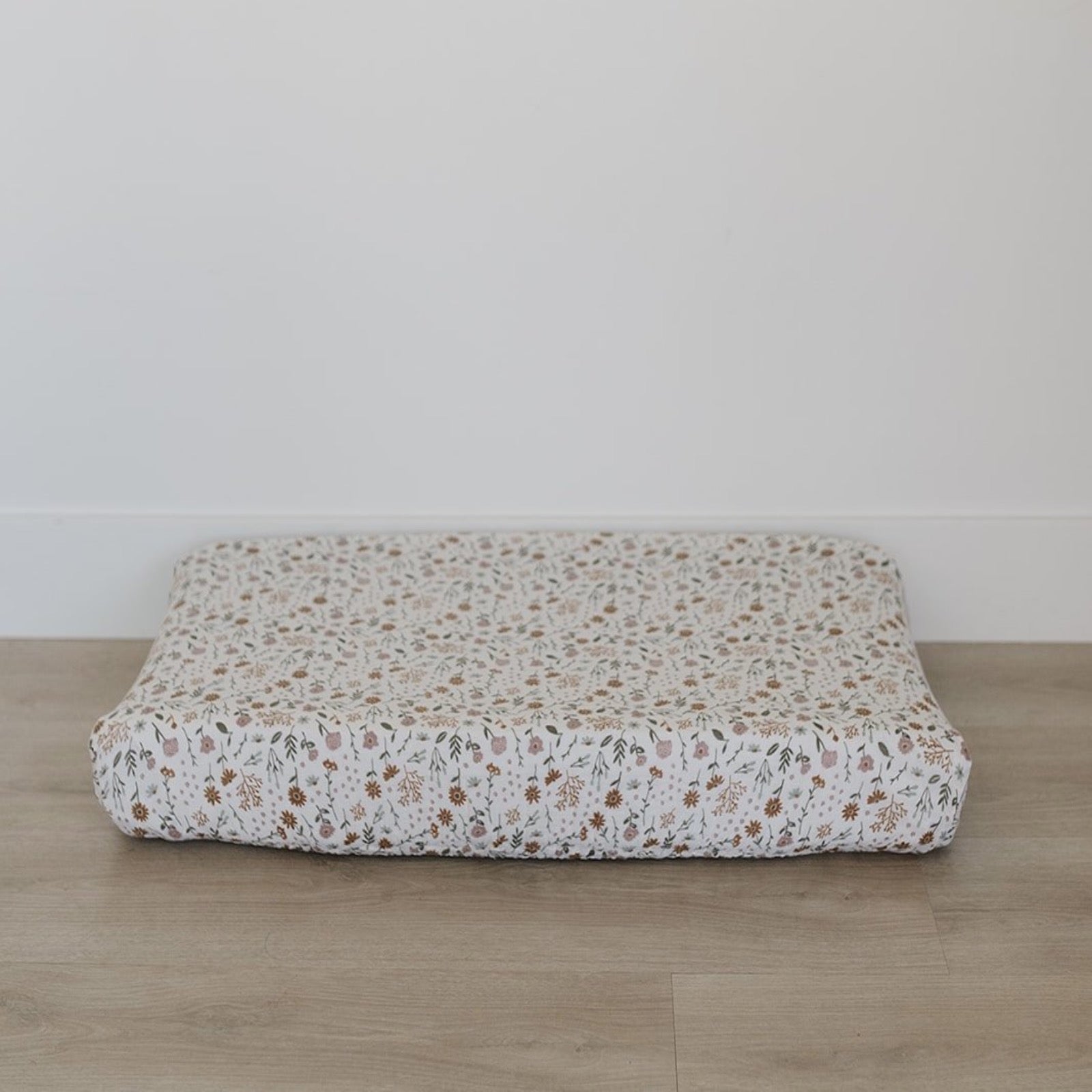 Meadow Floral Muslin Changing Pad Cover | Milk & Baby