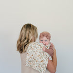 Dusty Rose Organic Cotton Ribbed Head Wrap | Milk & Baby
