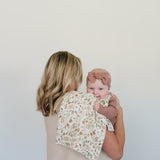 Dusty Rose Organic Cotton Ribbed Head Wrap | Milk & Baby