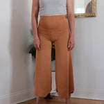 Flow Pant | Camel | Milk & Baby
