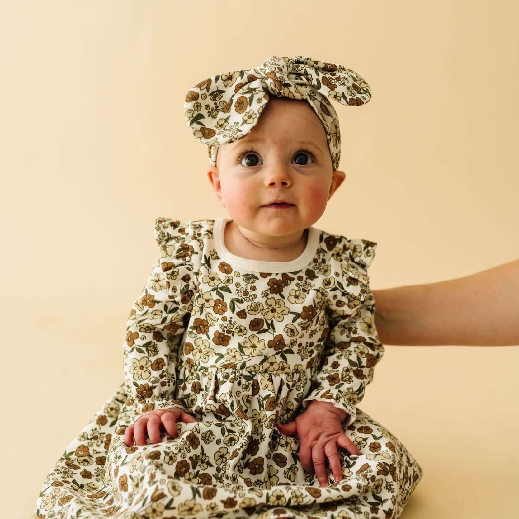 Organic Headwrap - Daffodil | Milk & Baby