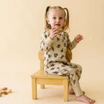 Organic 2-Way Zip Romper | Posy | Milk & Baby