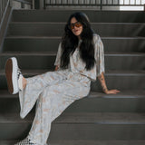 Woodland | Women's Bamboo Crop Tee Lounge Set