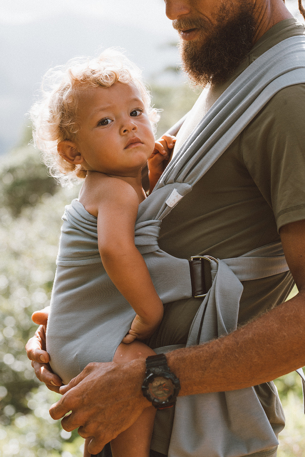 Simple Wrap | Ash | Milk & Baby