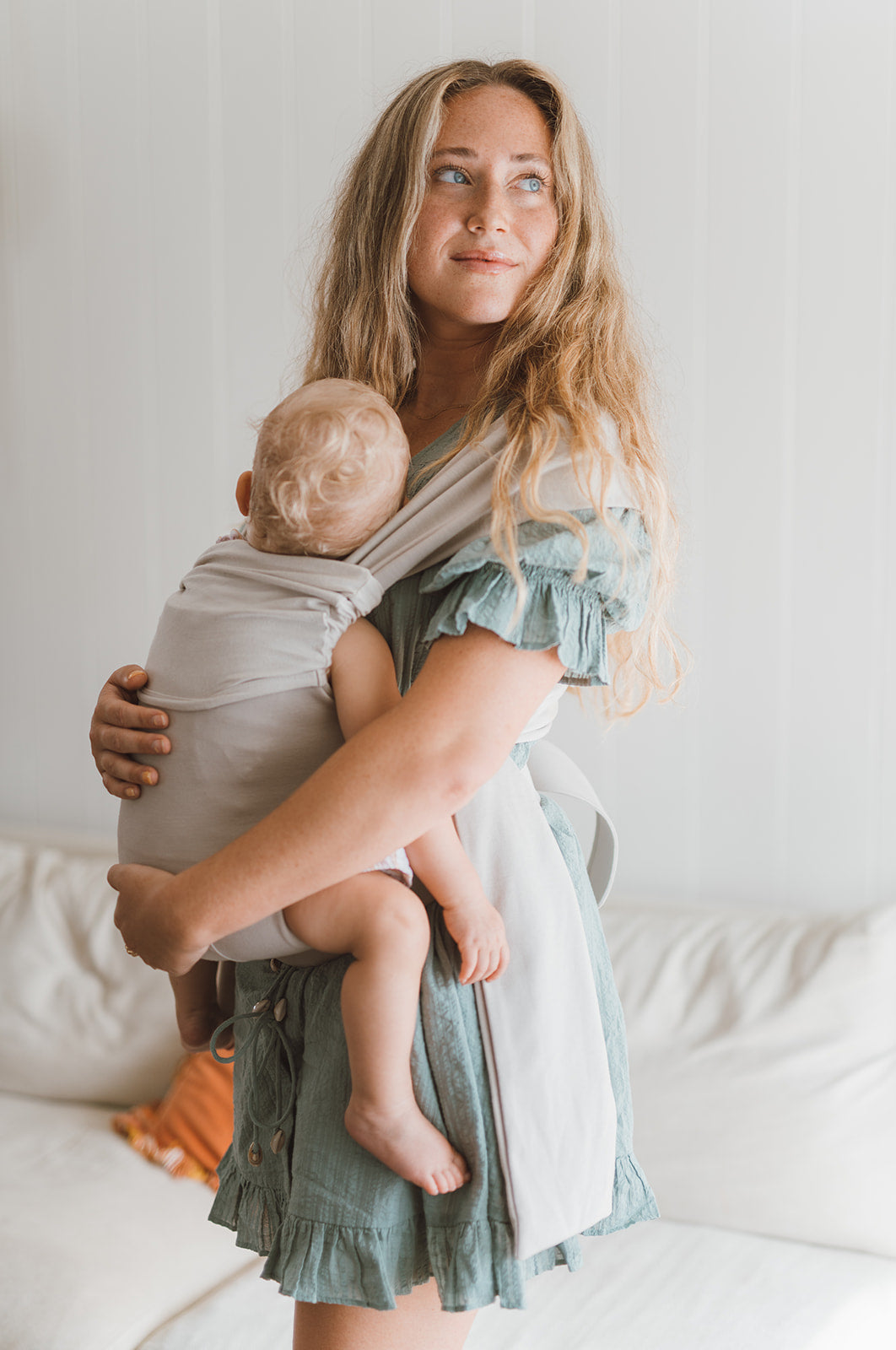 Simple Wrap | Flax | Milk & Baby
