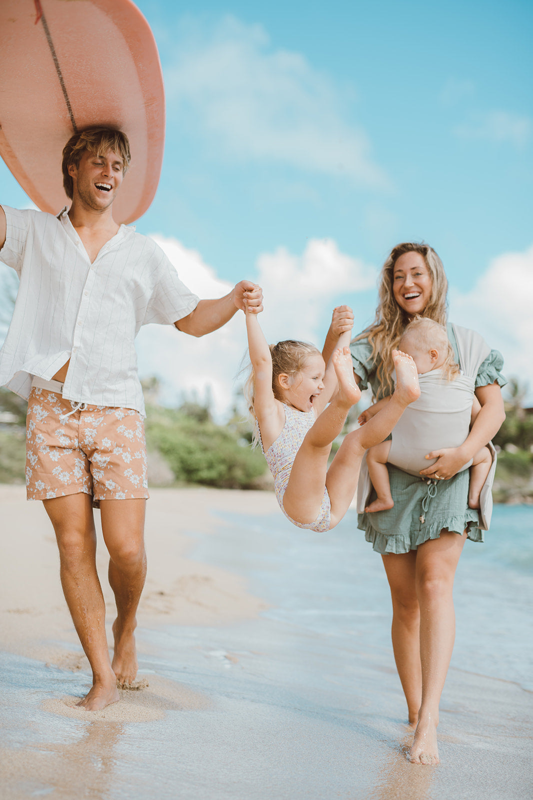 Simple Wrap | Flax | Milk & Baby