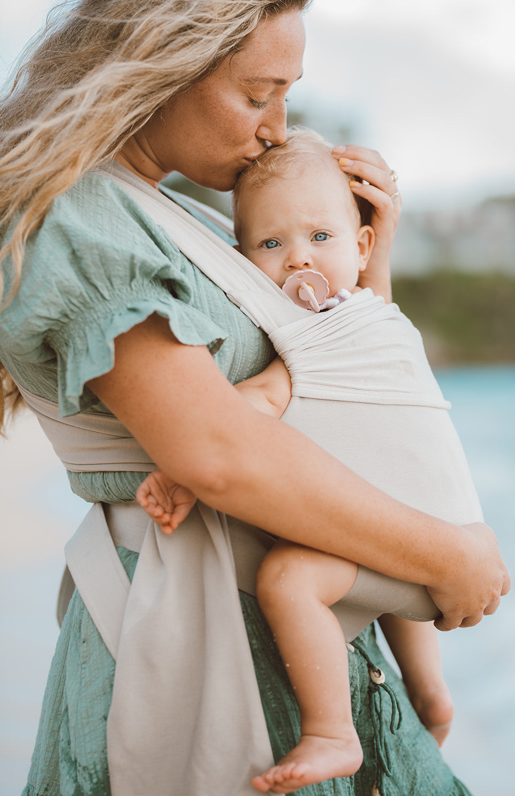 Simple Wrap | Flax | Milk & Baby