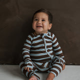 Garrett | Bamboo Zip Pajamas