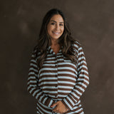 Garrett | Women's Bamboo Button Up Lounge Set
