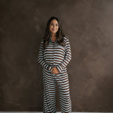 Garrett | Women's Bamboo Button Up Lounge Set