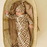 Groovy | Organic Kimono Knotted Sleep Gown | Milk & Baby