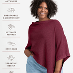 Burgundy Cocoon | Milk & Baby