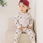 Hero | Bamboo Zip Pajamas | Milk & Baby