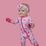 Flocking Flamingo Dream Romper | Milk & Baby