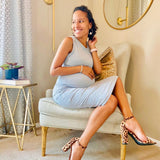 Little Breastfeeding Dress | Heather Gray