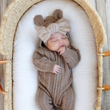 Luna + Luca Baby Bear Jumpsuit | Acorn