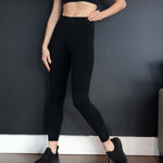 Reveal Ultra High Waisted Tummy Control Postpartum Legging | Noir | Milk & Baby