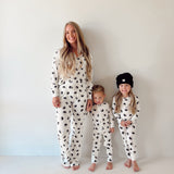 Black & White Yin Yang | Women's Bamboo Pajamas | Milk & Baby