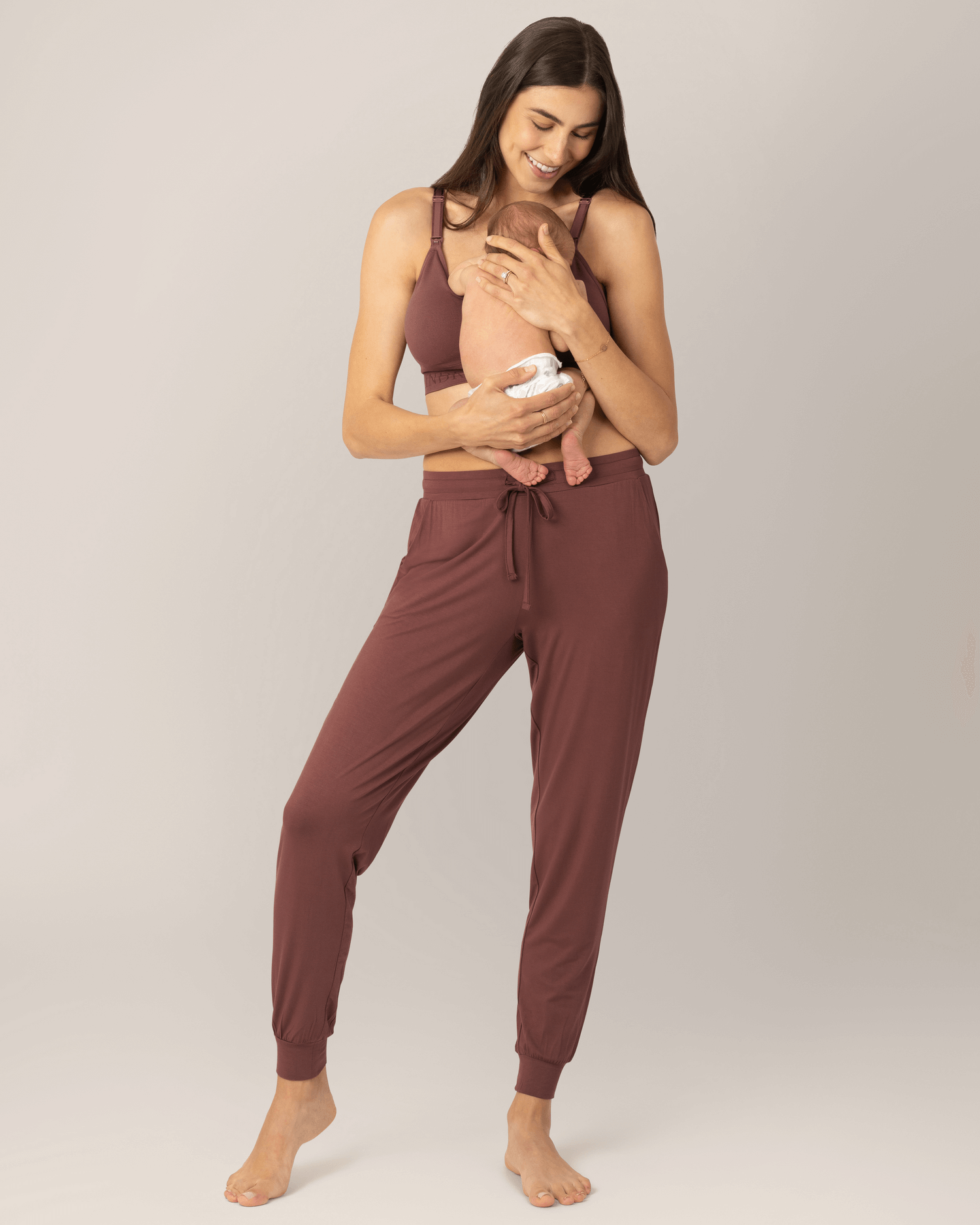 Everyday Lounge Jogger | Redwood | Milk & Baby