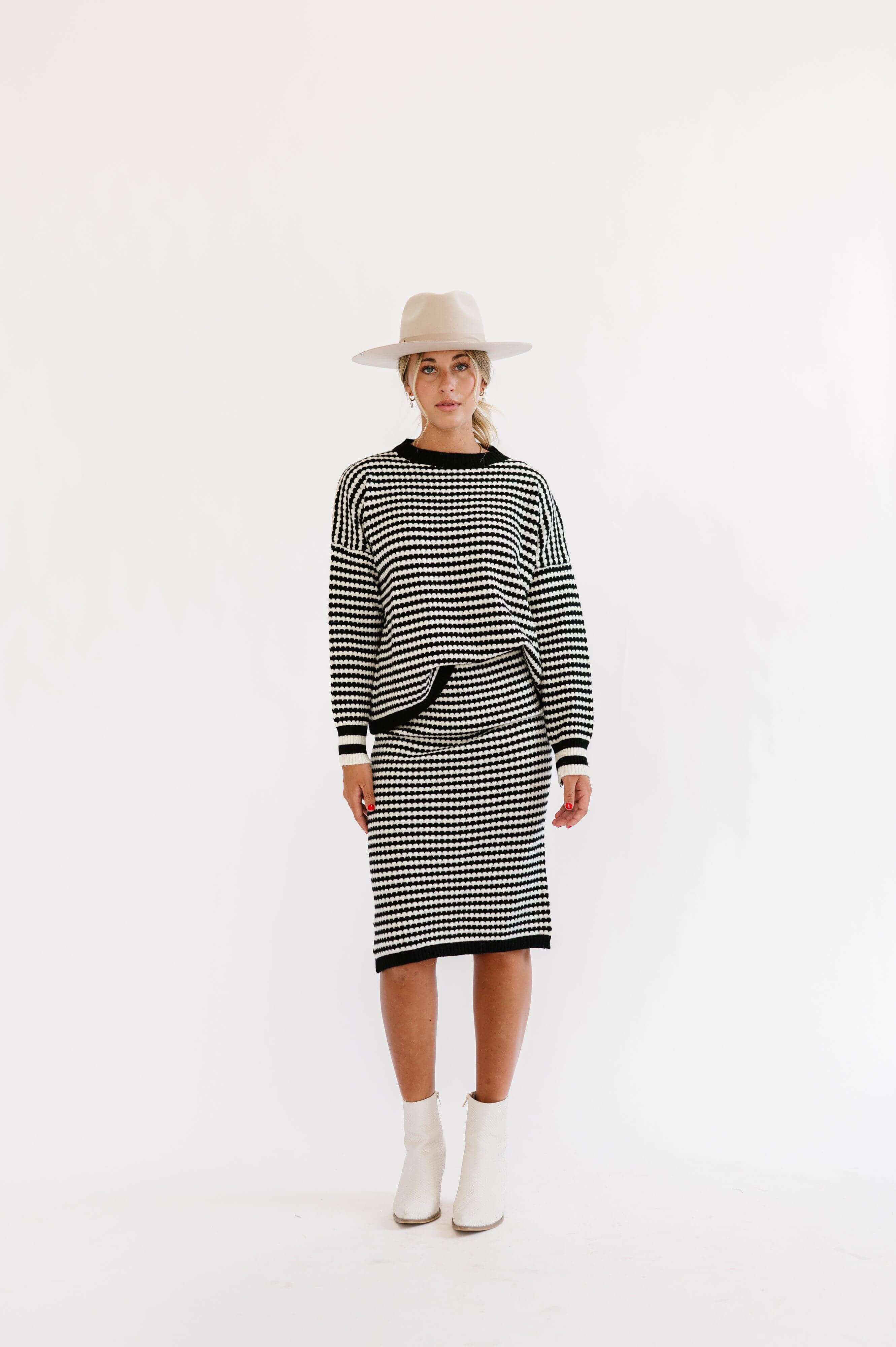 Harper Sweater Skirt Set | Milk & Baby