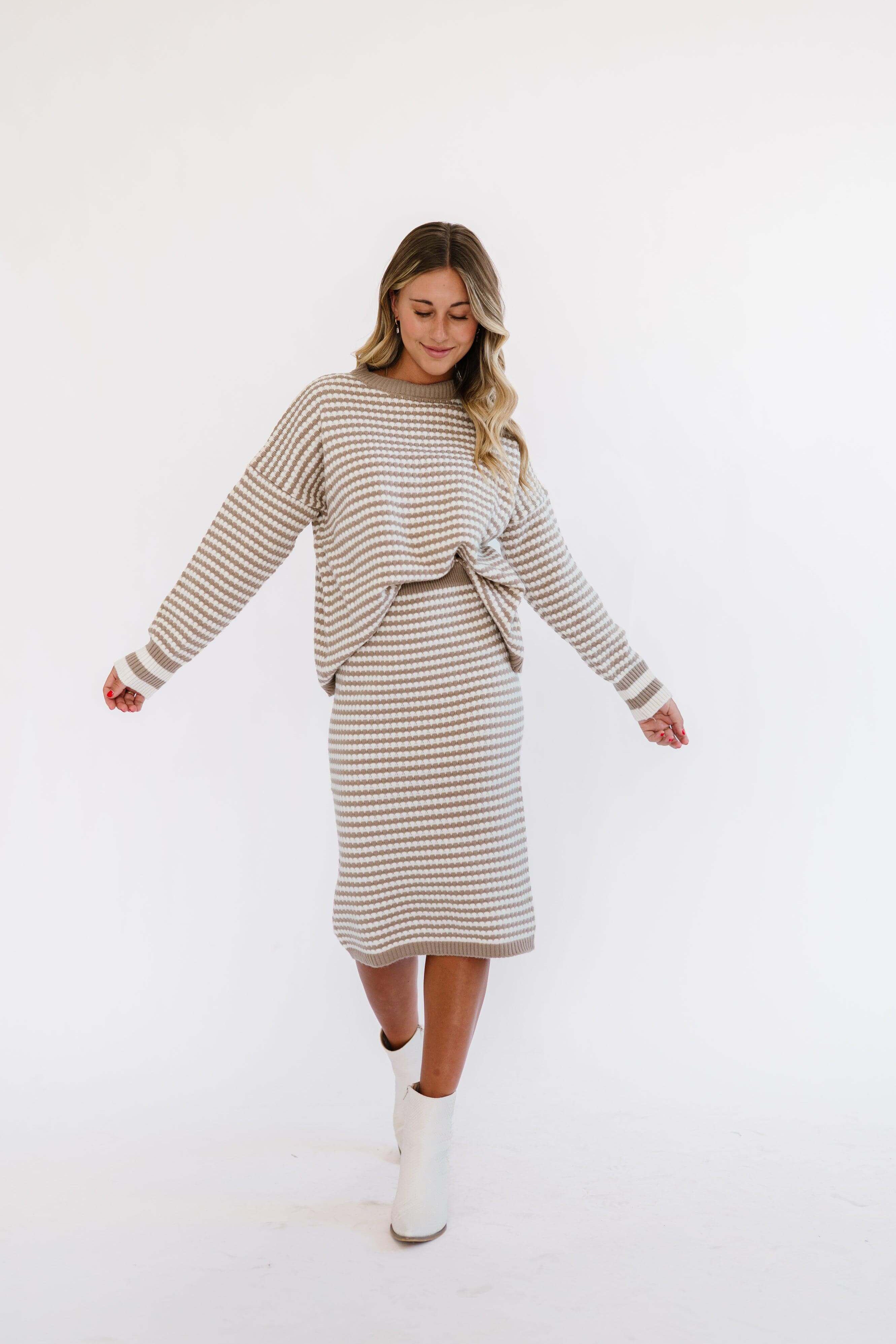 Harper Sweater Skirt Set | Milk & Baby