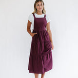 Shay Overall Dress | Plum | Milk & Baby