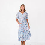 Margo Dress in Sky Blue | Milk & Baby