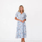 Margo Dress in Sky Blue | Milk & Baby