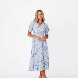 Margo Dress in Sky Blue | Milk & Baby