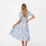 Margo Dress in Sky Blue | Milk & Baby
