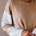 Raigen Sweater | Nursing Friendly Milk & Baby