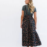 Shay Overall Dress | Floral Navy | Milk & Baby