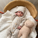 Bear Cub Jumpsuit | Natural