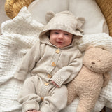 Bear Cub Jumpsuit | Natural