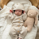 Bear Cub Jumpsuit | Natural