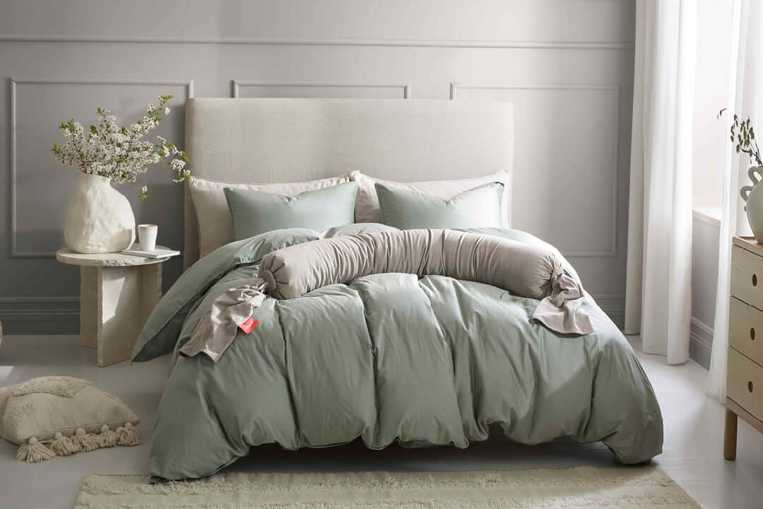 Extra Pregnancy Pillow Cover | Seashell Beige | Milk & Baby