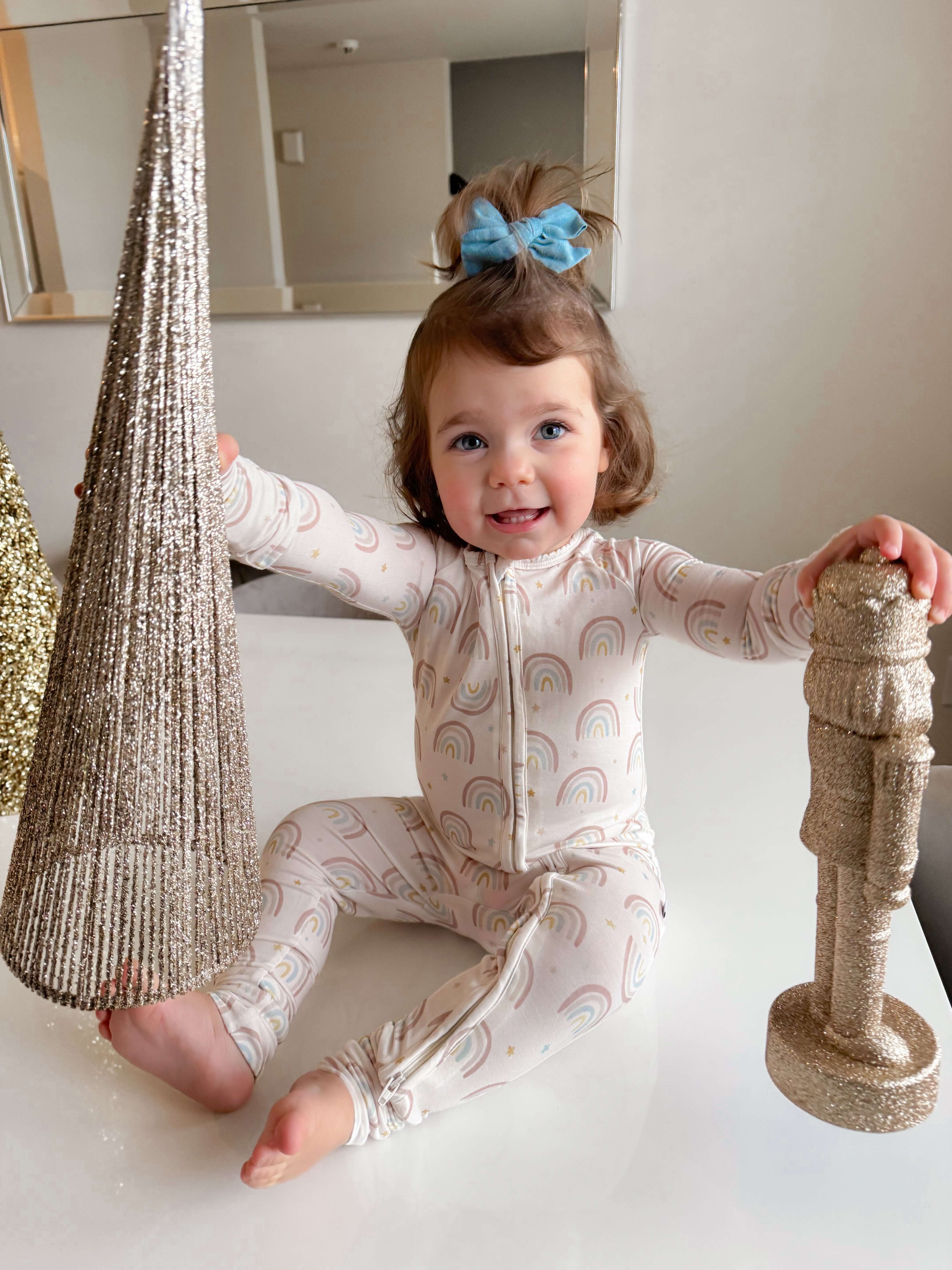 Raleigh's Rainbows Dream Romper | Milk & Baby