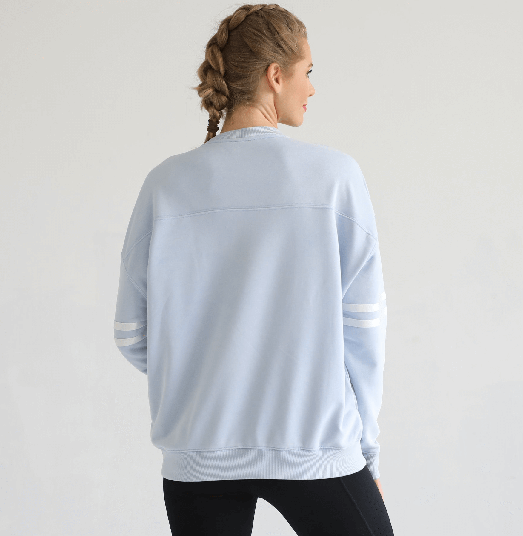 Celine Slouchy Nursing Pullover | Morning Haze | Milk & Baby