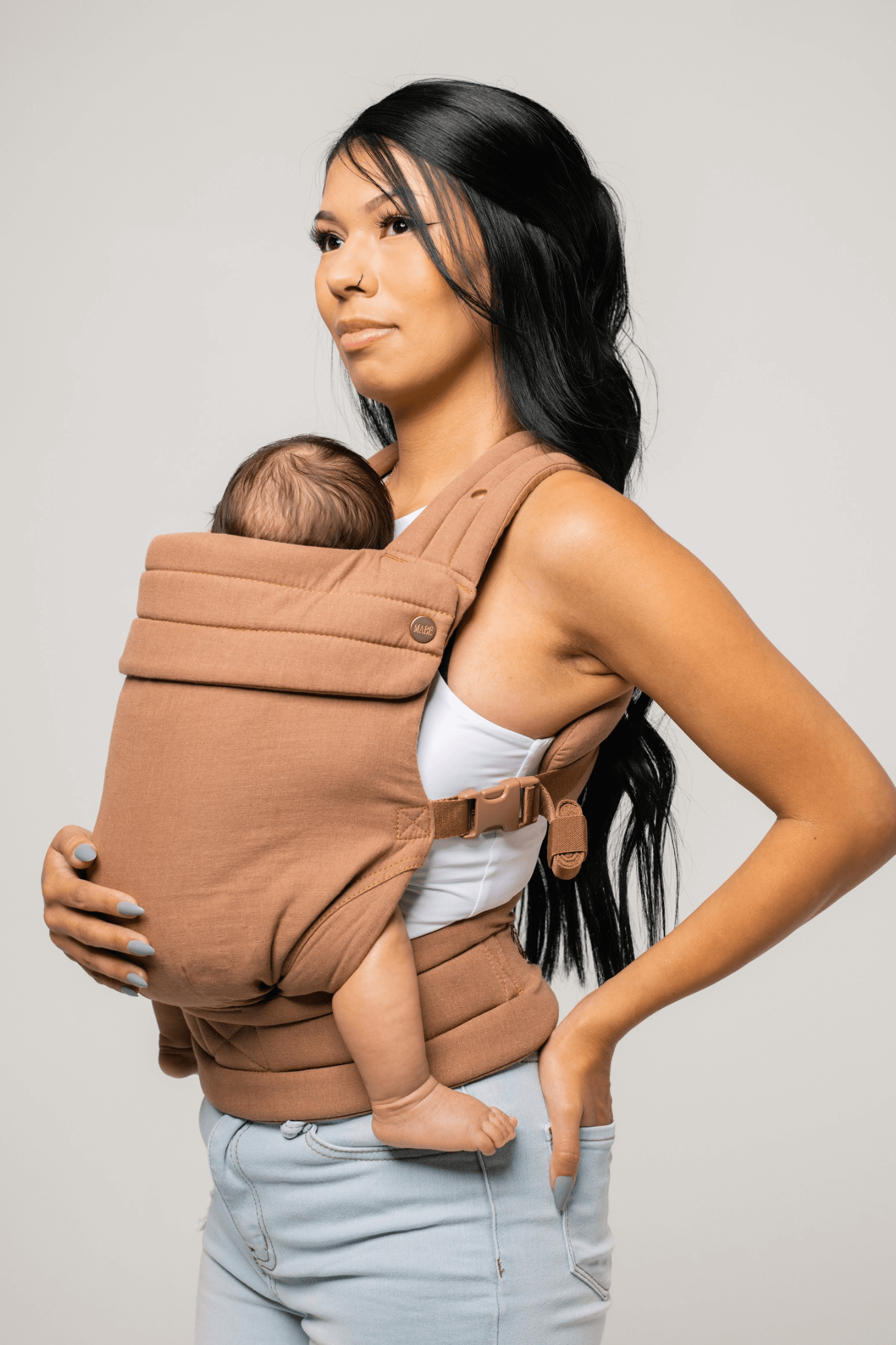 The Monarch Carrier | Mocha | Milk & Baby