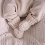 Luna + Luca Cashmere Luxxe Booties | Milk & Baby