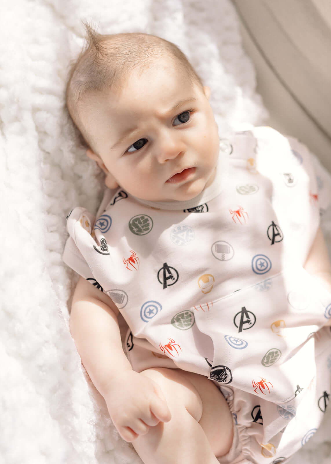 Hero | Short Sleeve Romper | Milk & Baby