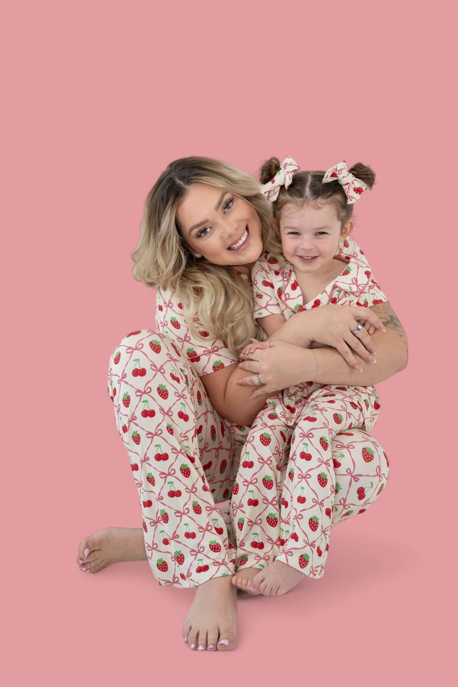 Cherry Bow Berry Women's Dream Set | Milk & Baby